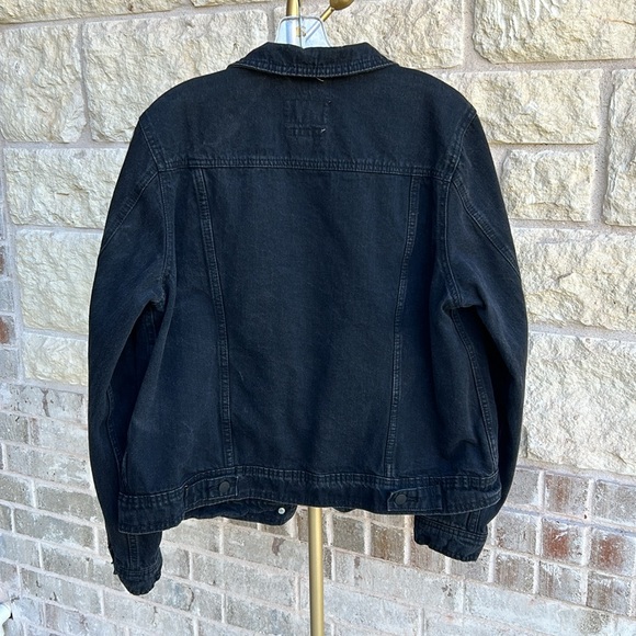 Universal Thread Freeborn Denim Jacket (Size: XXL) Black-Wash - Picture 5 of 16